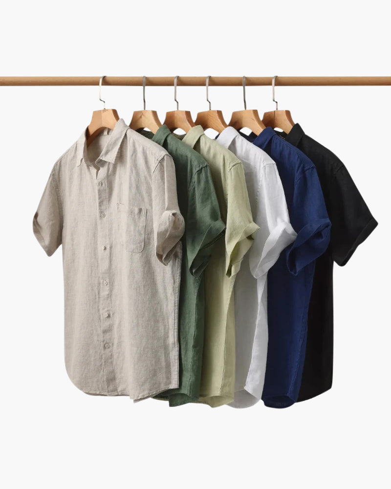Cape Town Short Sleeve Linen Shirt