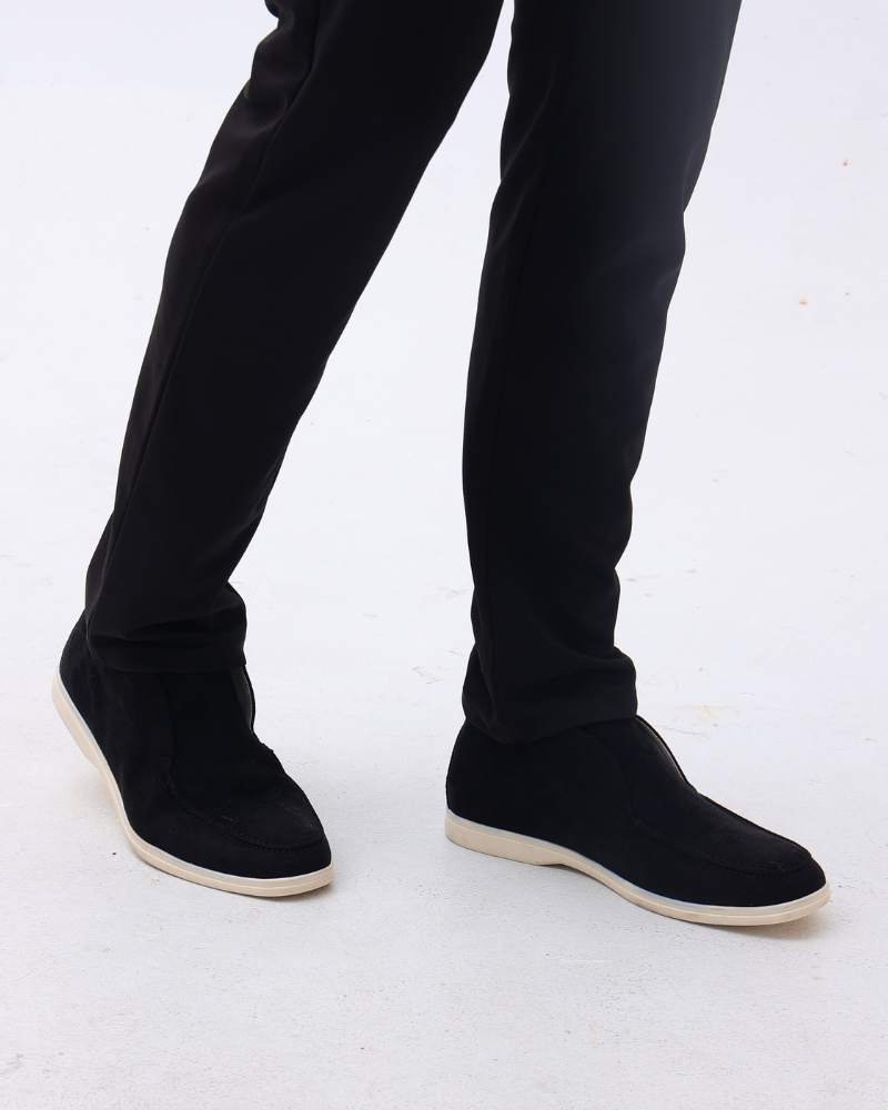 Classic Suede Loafers with Timeless Elegance