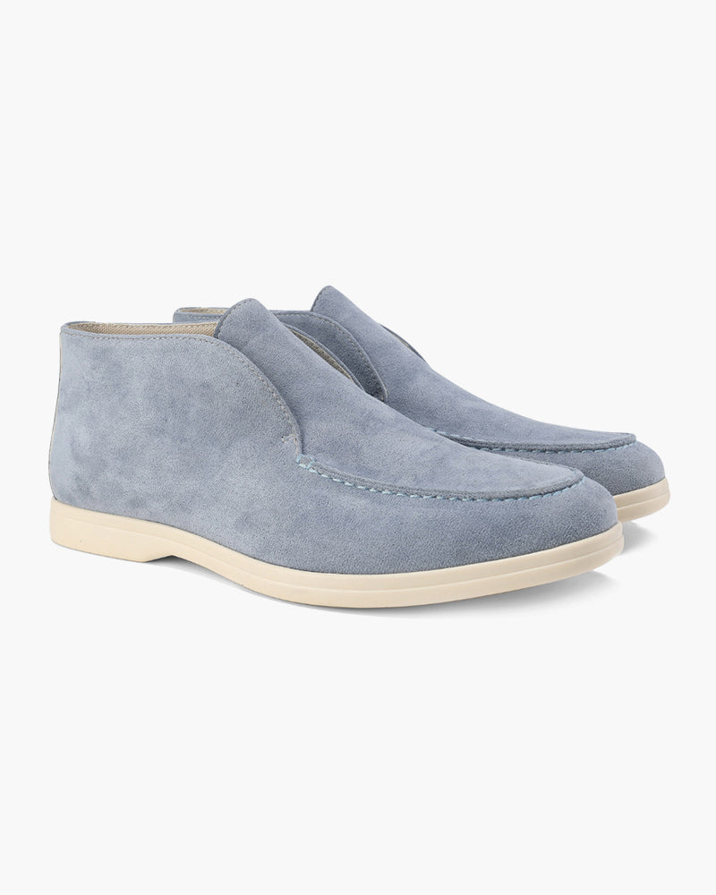 Classic Suede Loafers with Timeless Elegance