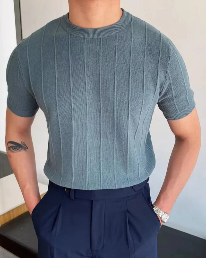 Ribbed Cannes Tee