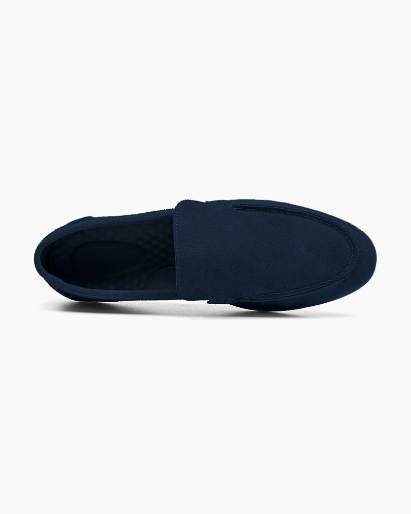Classic Suede Loafers with an Elegant Touch