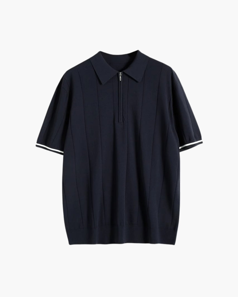 Distinctive Polo with Contrast Trim