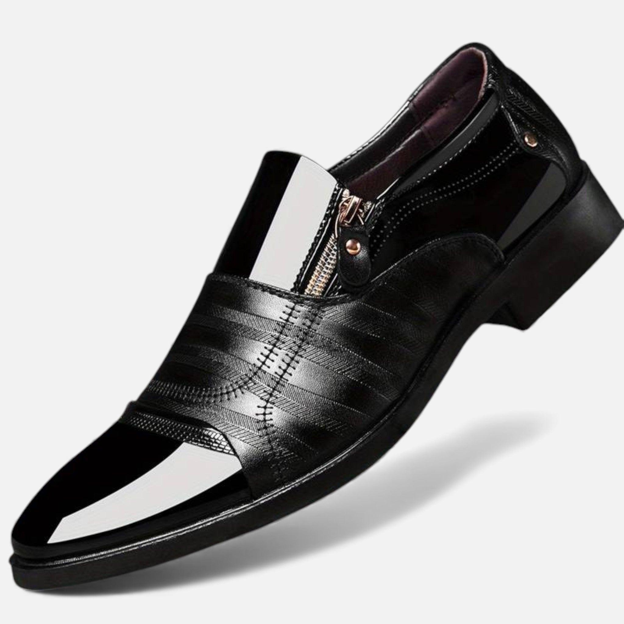Milvaly | Men’s Pointed-Toe Loafers – Refined Evening Elegance