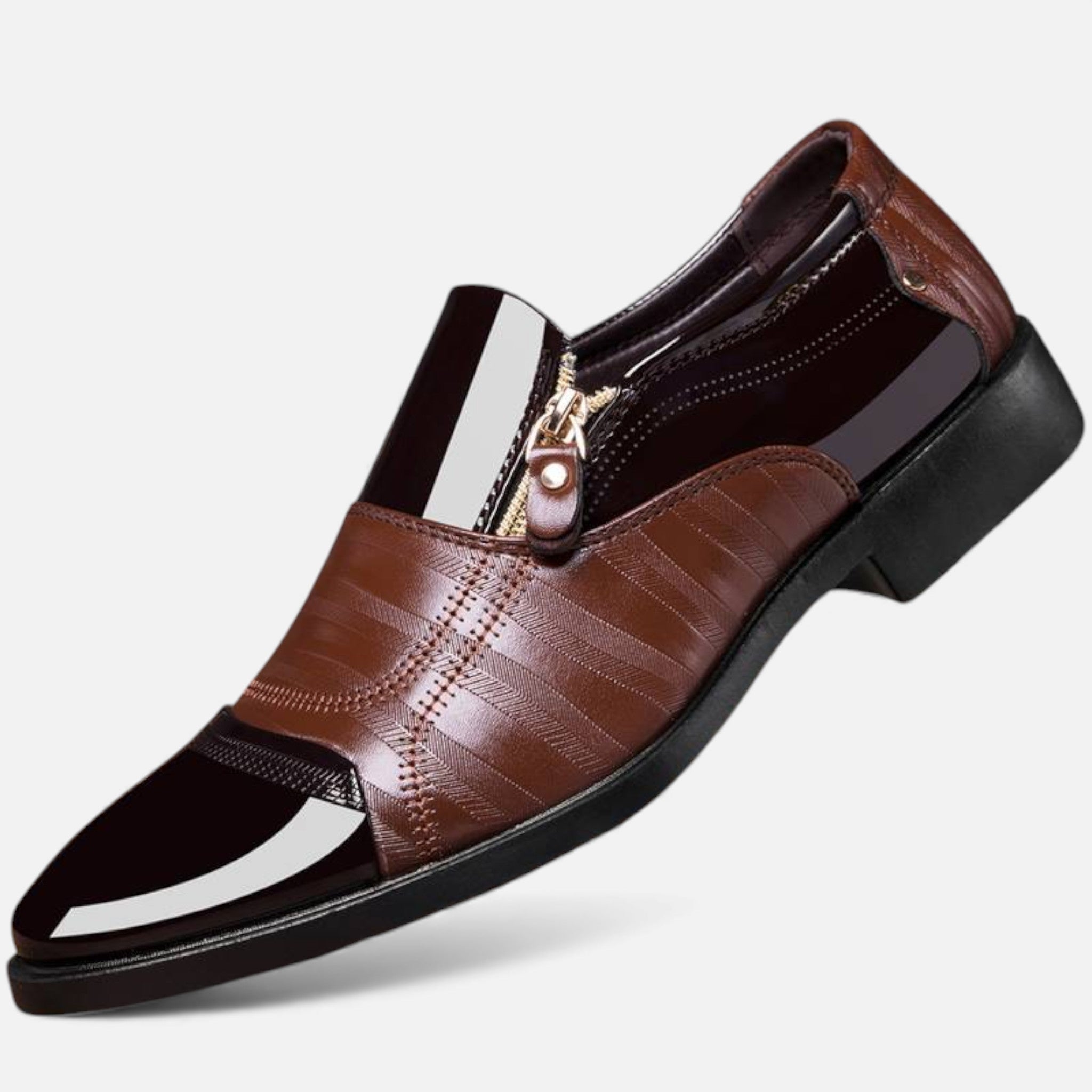 Milvaly | Men’s Pointed-Toe Loafers – Refined Evening Elegance