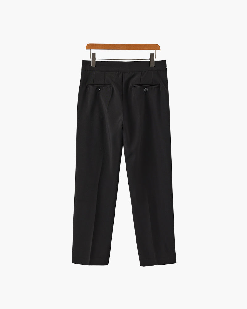High-Waisted Parisian Trousers