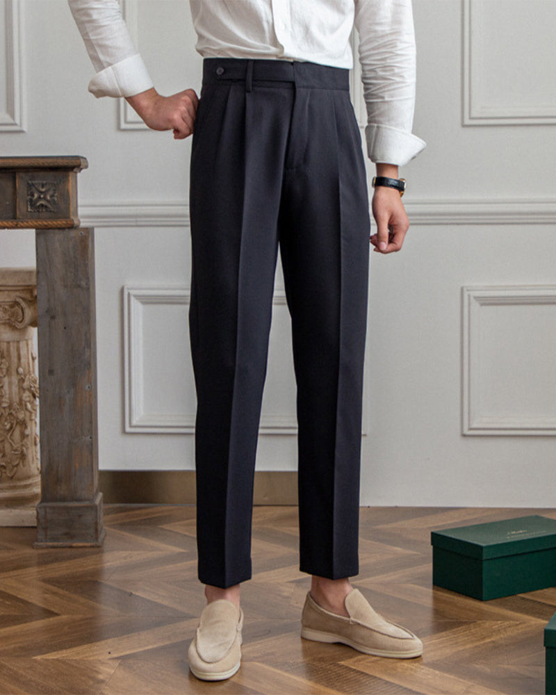 High-Waisted Parisian Trousers