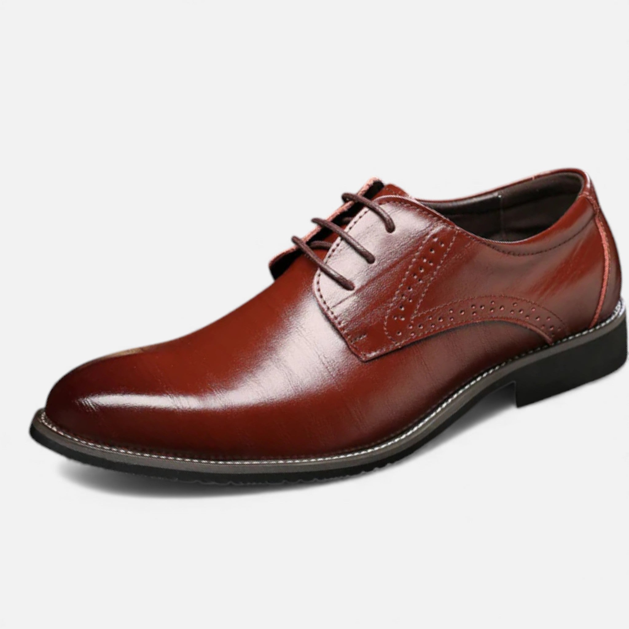 Milvaly | Men’s Formal Derby Shoes – Lightweight Classic Style