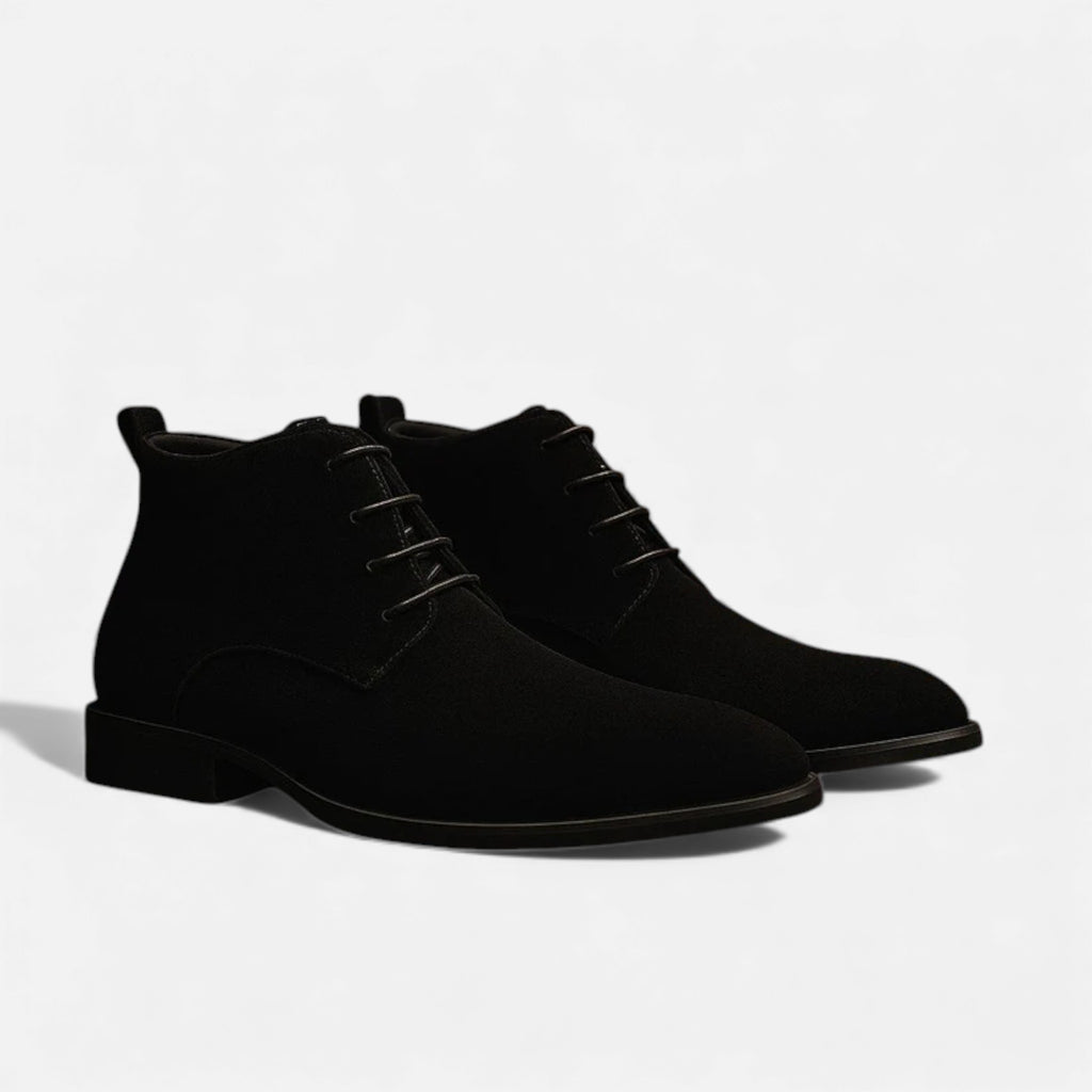 Milvaly | Men’s Suede Desert Boots – Bond-Inspired Elegance