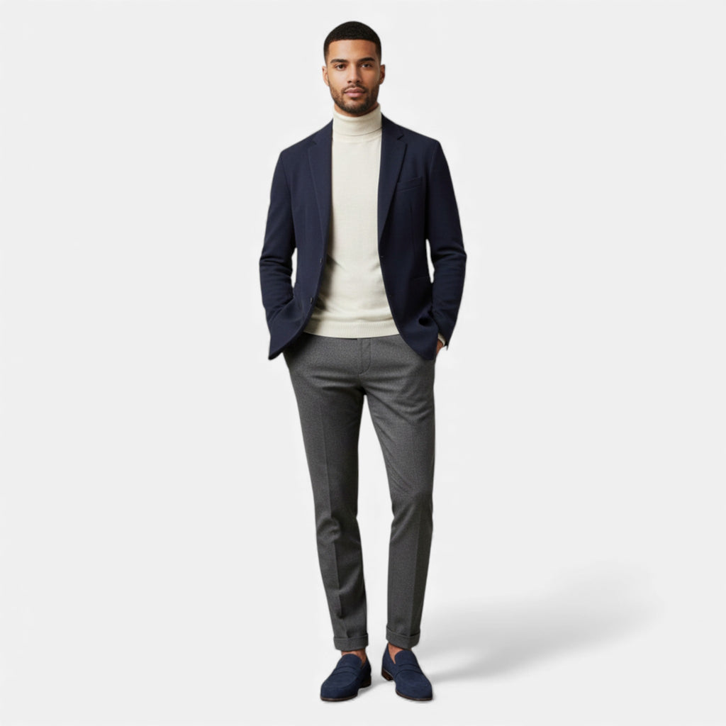 Milvaly | Men’s Penny Loafers – Classic Leather Comfort