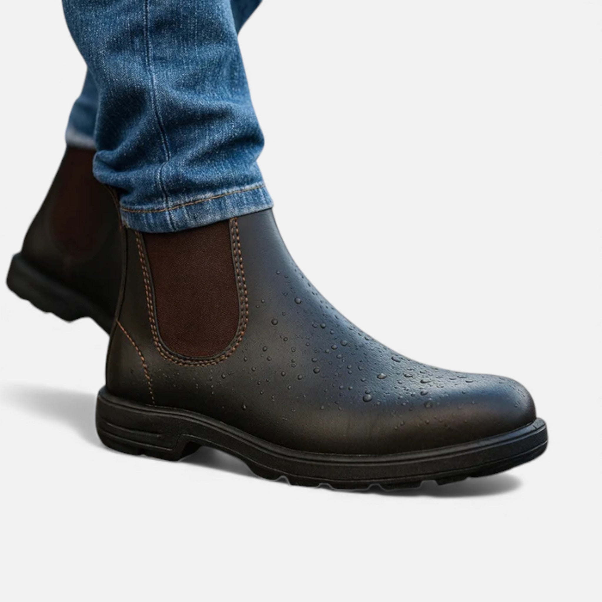 Milvaly | Men’s Leather Chelsea Boots – Waterproof Heritage Style
