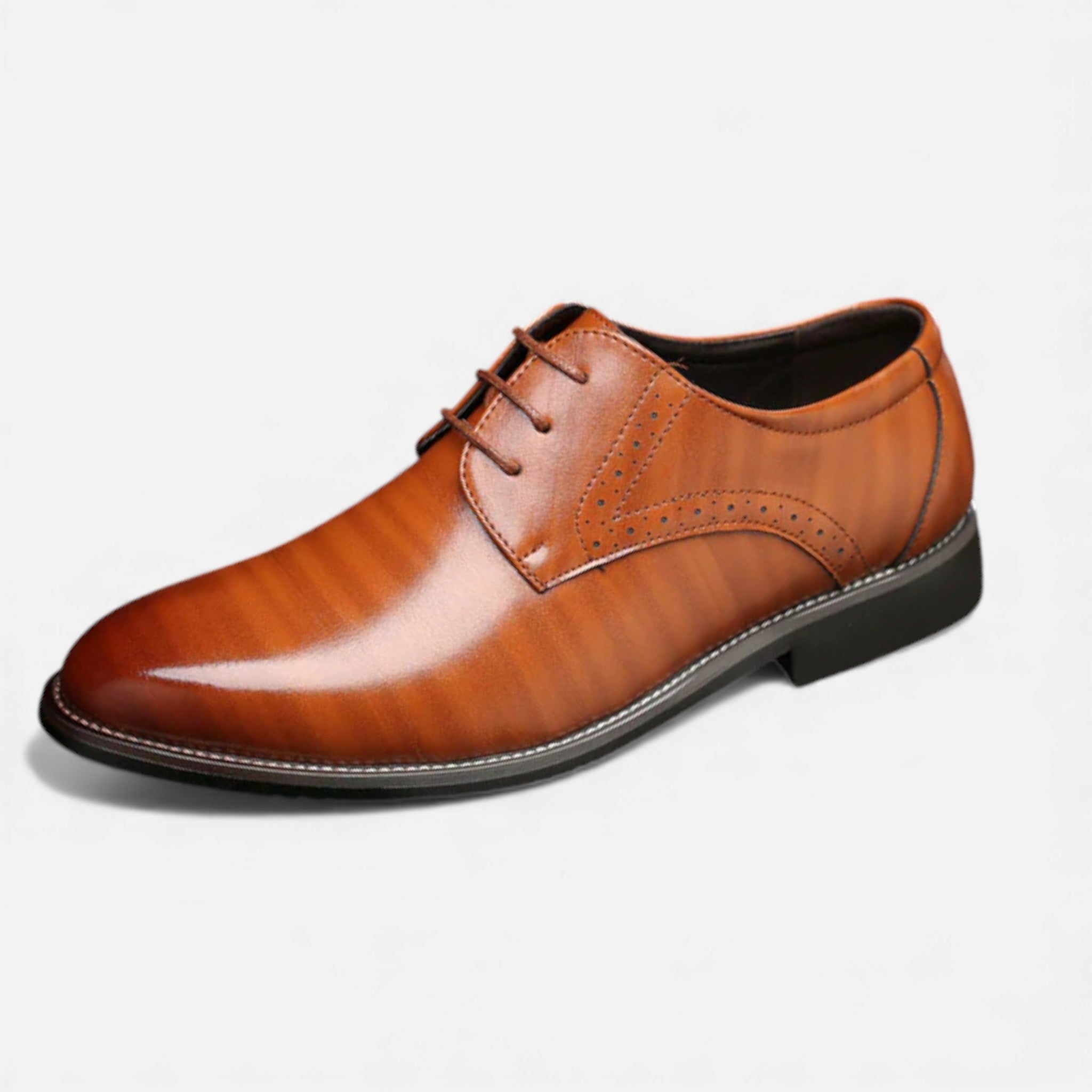 Milvaly | Men’s Formal Derby Shoes – Lightweight Classic Style