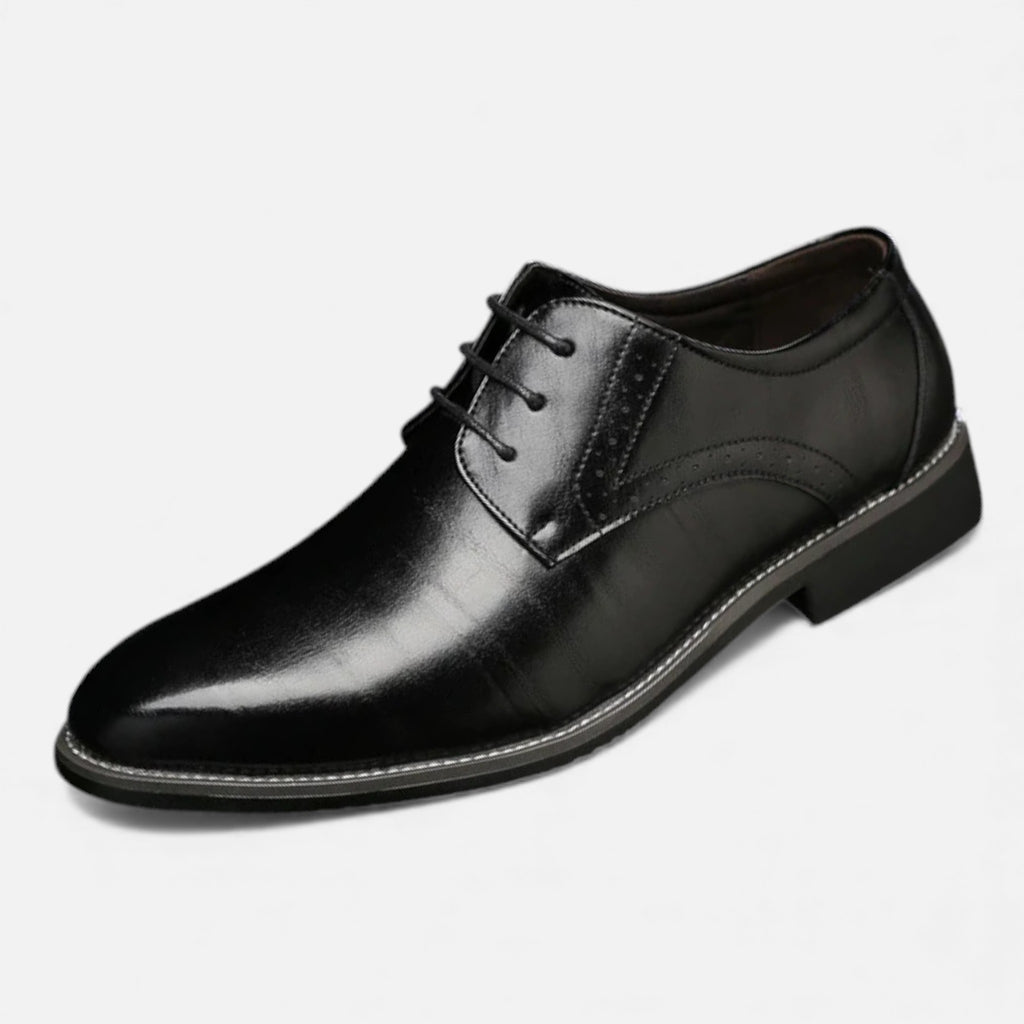 Milvaly | Men’s Formal Derby Shoes – Lightweight Classic Style