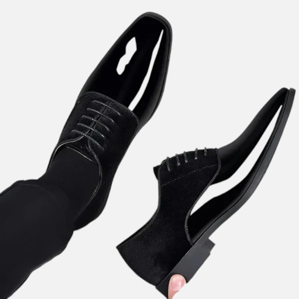 Milvaly | Men’s Oxford Dress Shoes – Timeless Leather Elegance