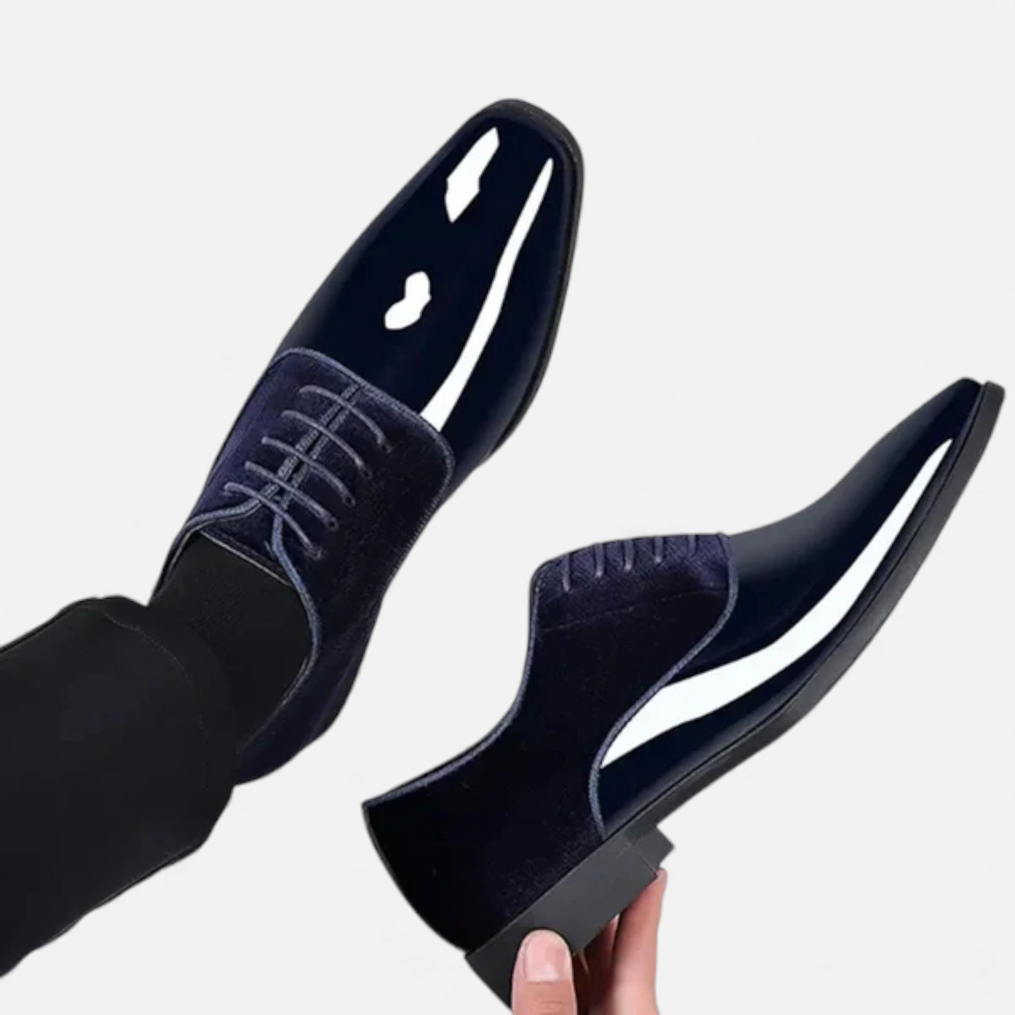 Milvaly | Men’s Oxford Dress Shoes – Timeless Leather Elegance