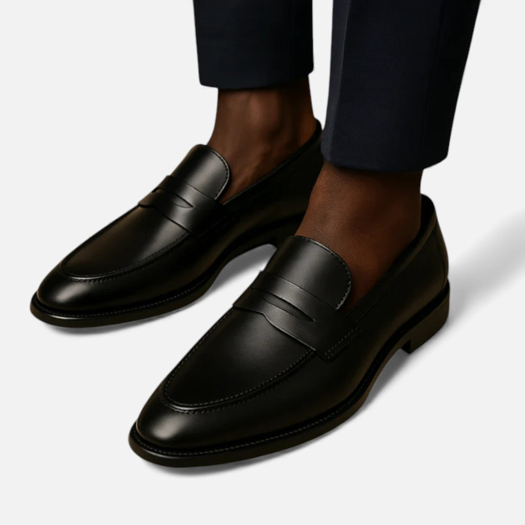 Milvaly | Men’s Casual Loafers – Urbain Leather Elegance