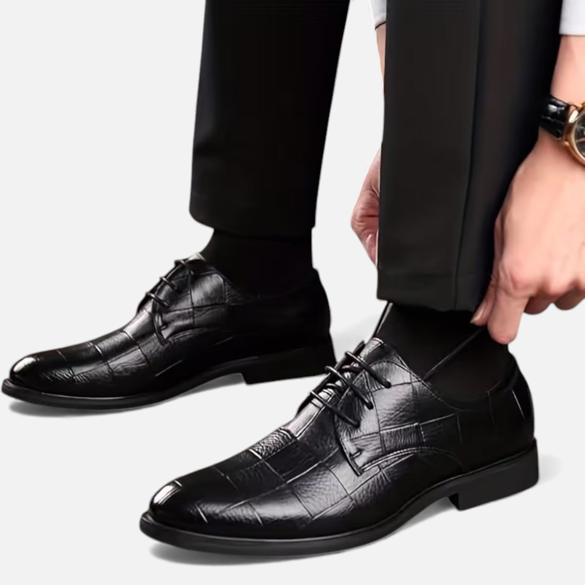 Milvaly | Men’s Business Casual Shoes – Timeless All-Season Elegance