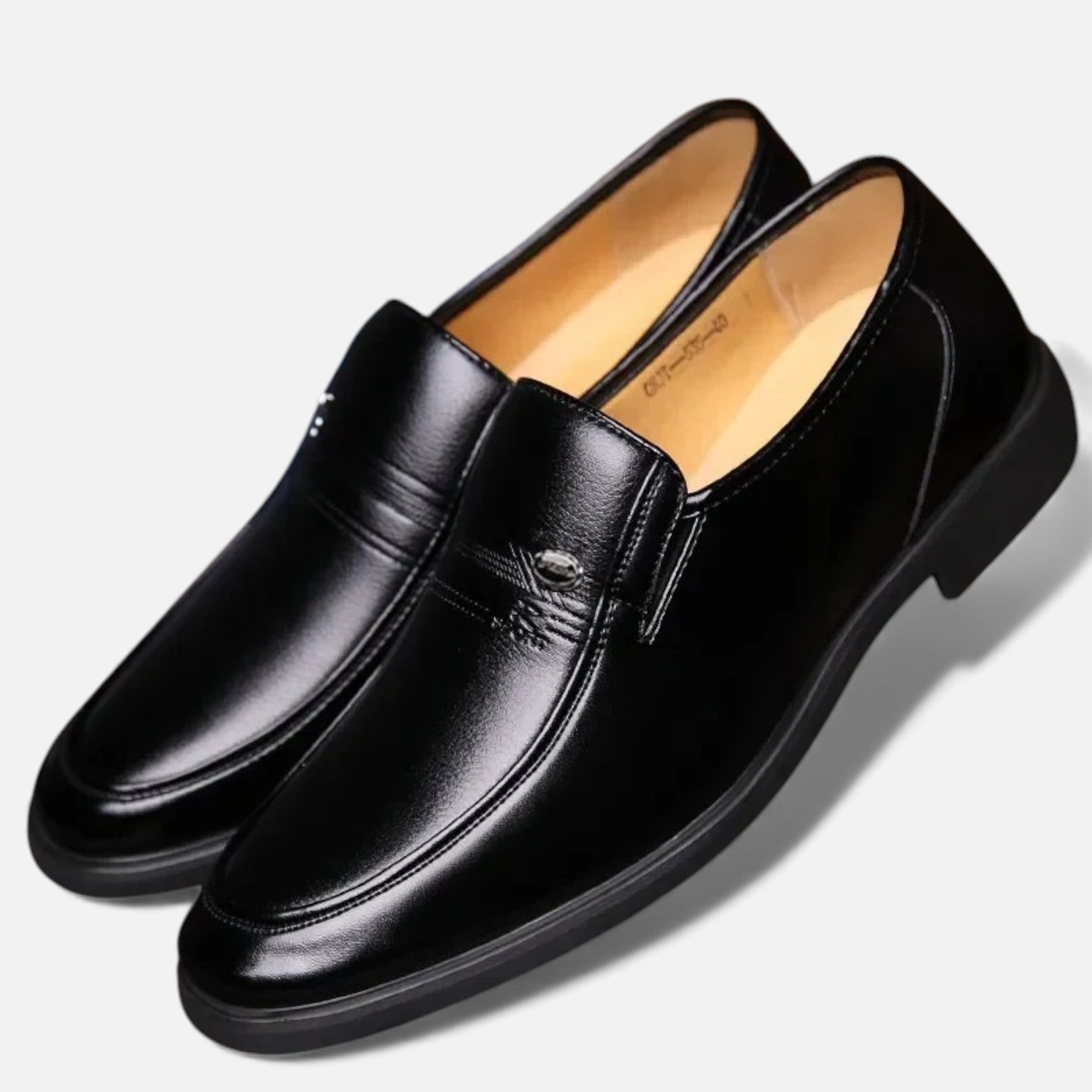 Milvaly | Men’s Leather Loafers – Elegant Classic Design