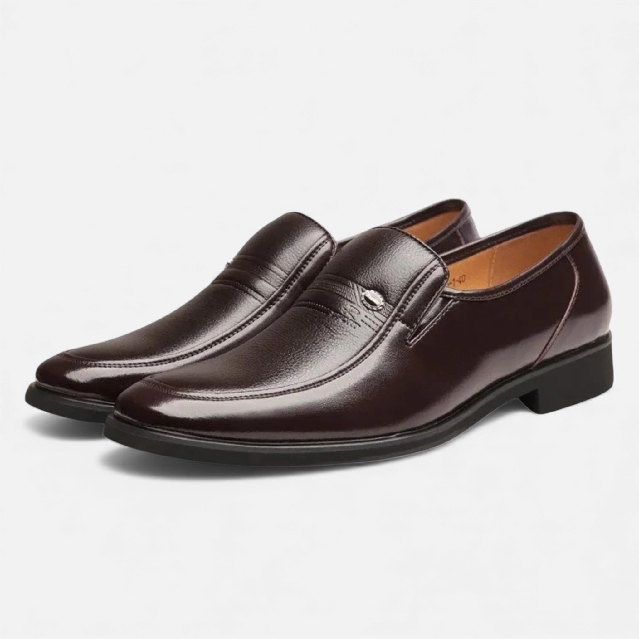 Milvaly | Men’s Leather Loafers – Elegant Classic Design